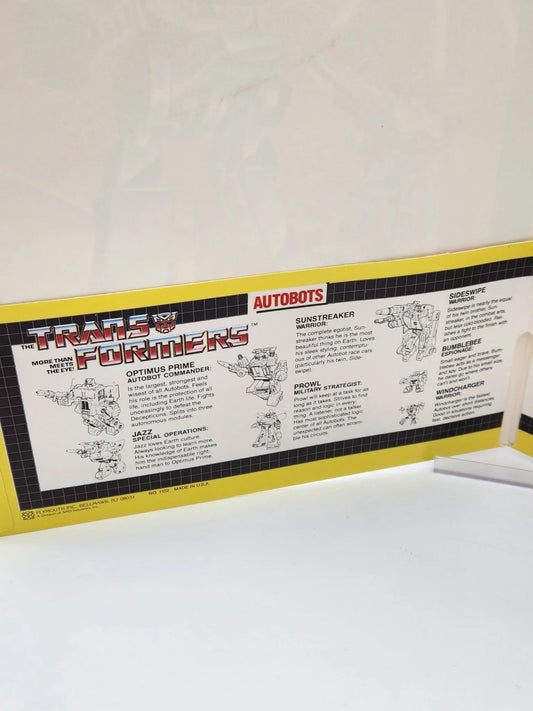 1984 Mead Transformer Portfolio - Megatron/Prowl - Kang's Collectibles