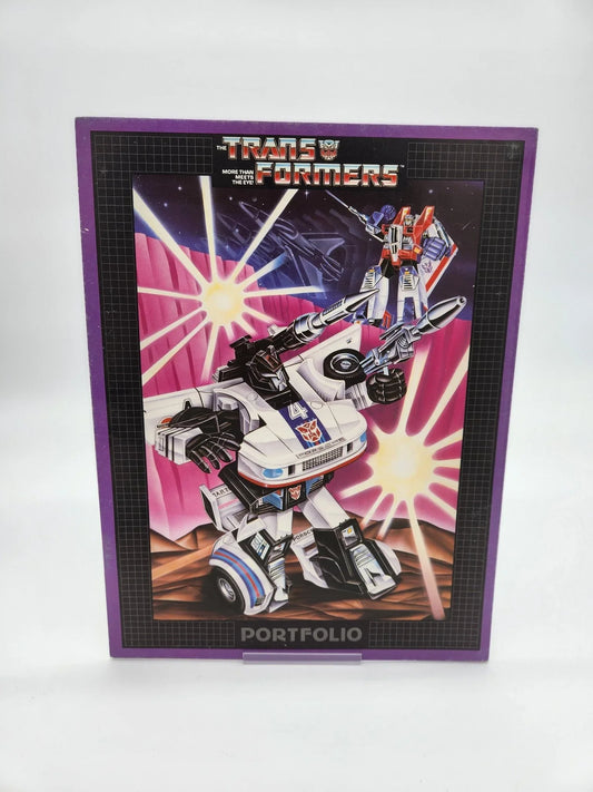 1984 Mead Transformers Portfolio - Jazz/Starscream - Kang's Collectibles