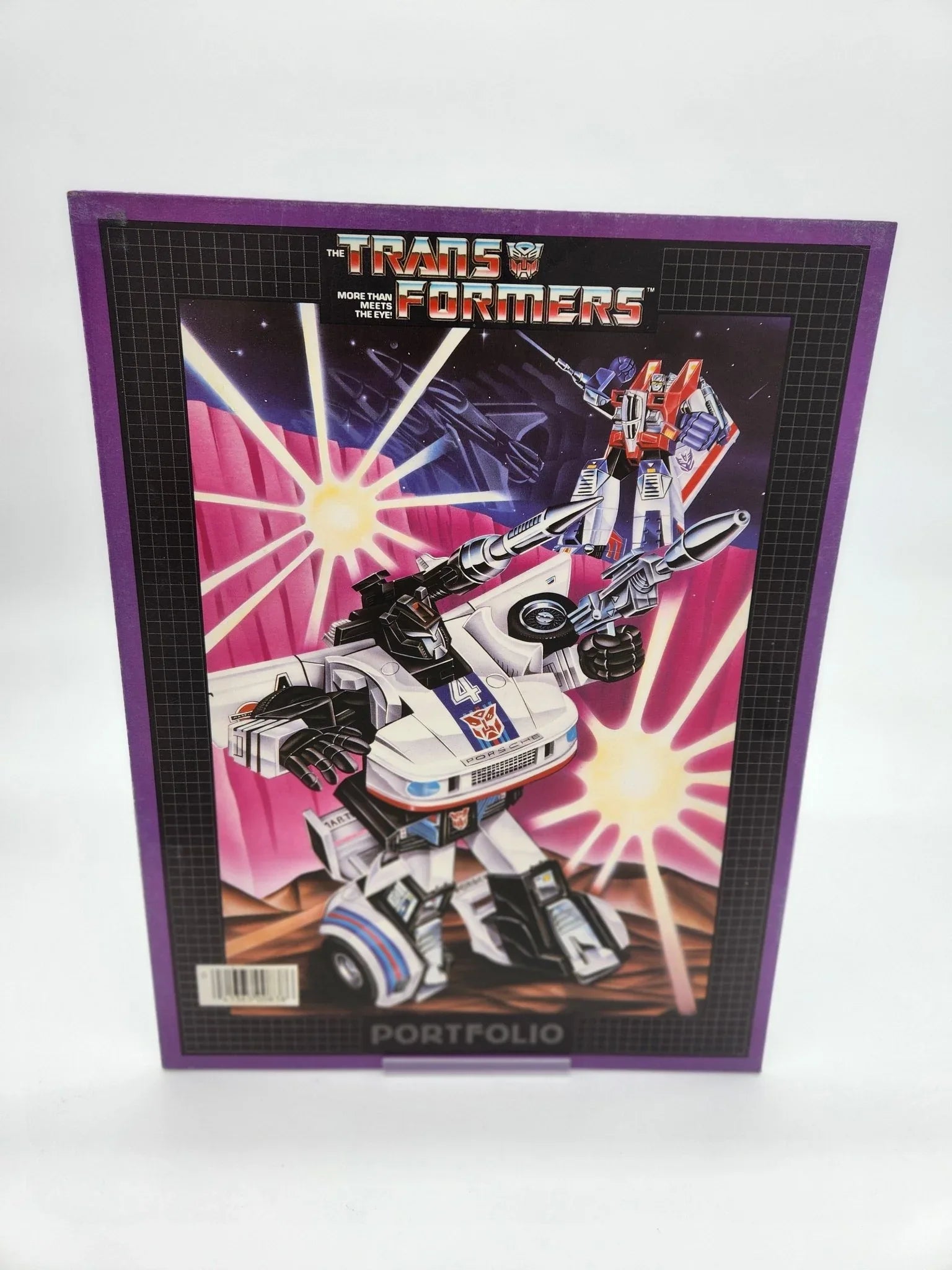 1984 Mead Transformers Portfolio - Jazz/Starscream - Kang's Collectibles