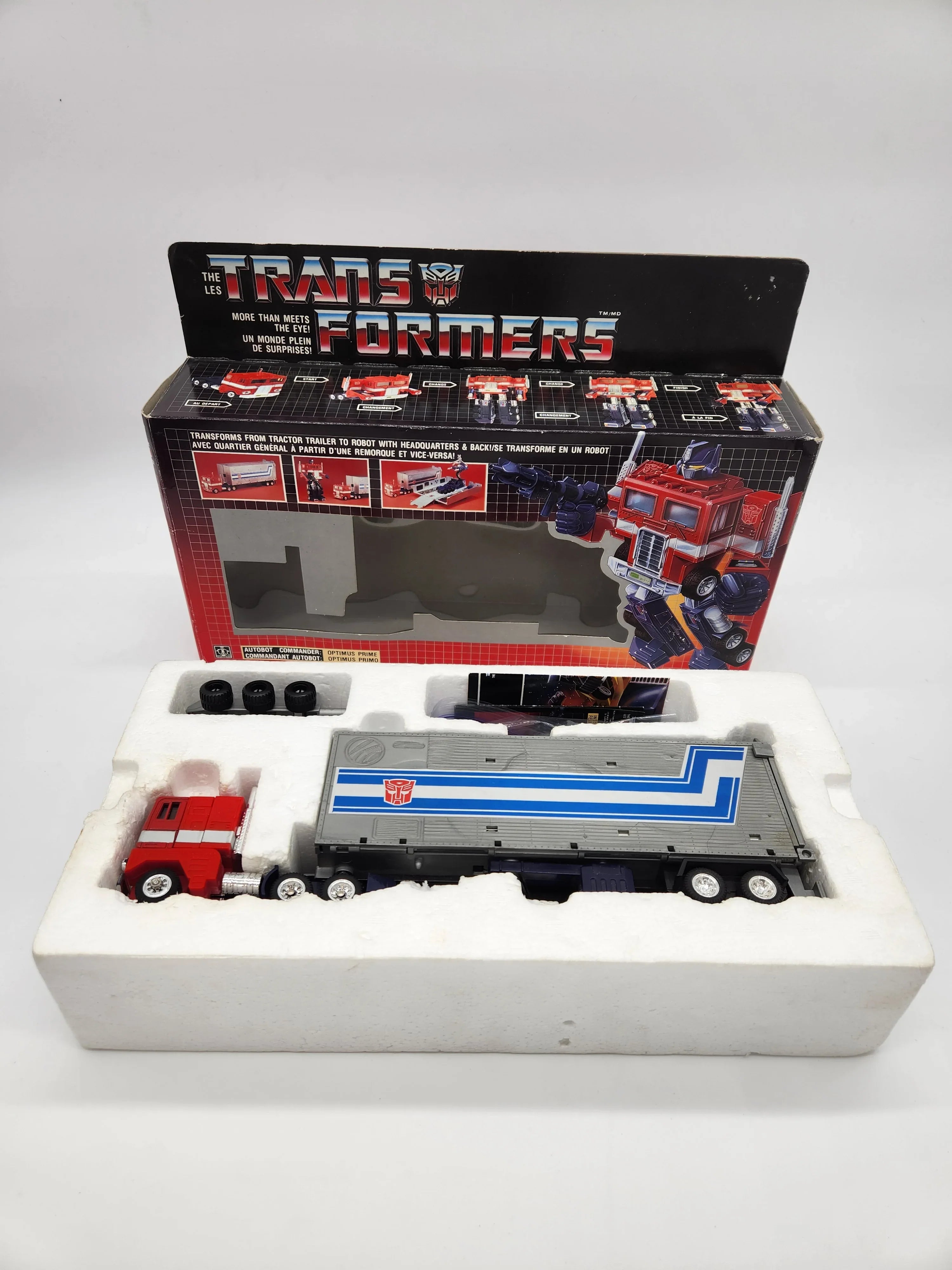 G1 Optimus Prime - 1st Edition Grey Variant - Kang's Collectibles