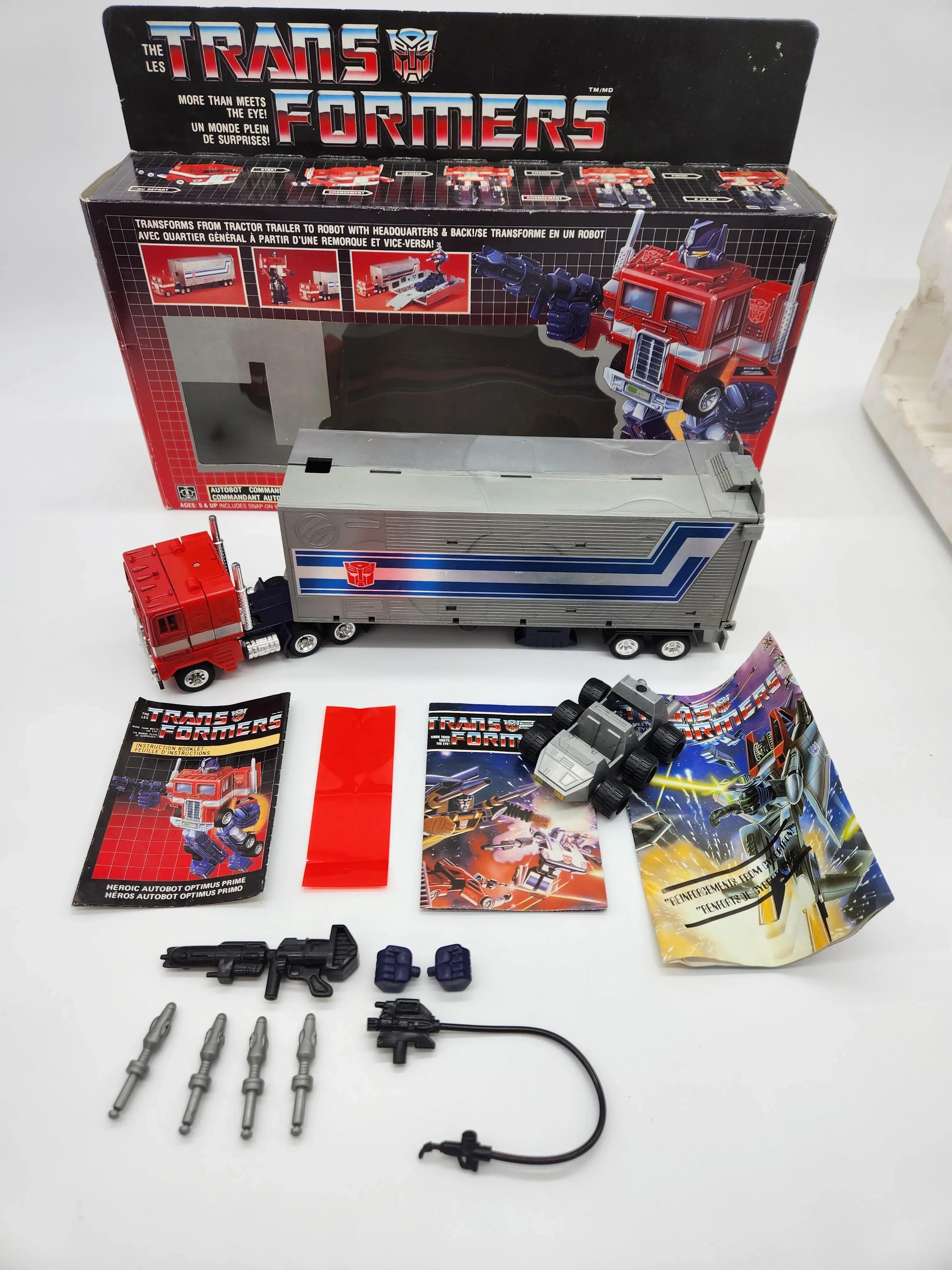 G1 Optimus Prime - 1st Edition Grey Variant - Kang's Collectibles