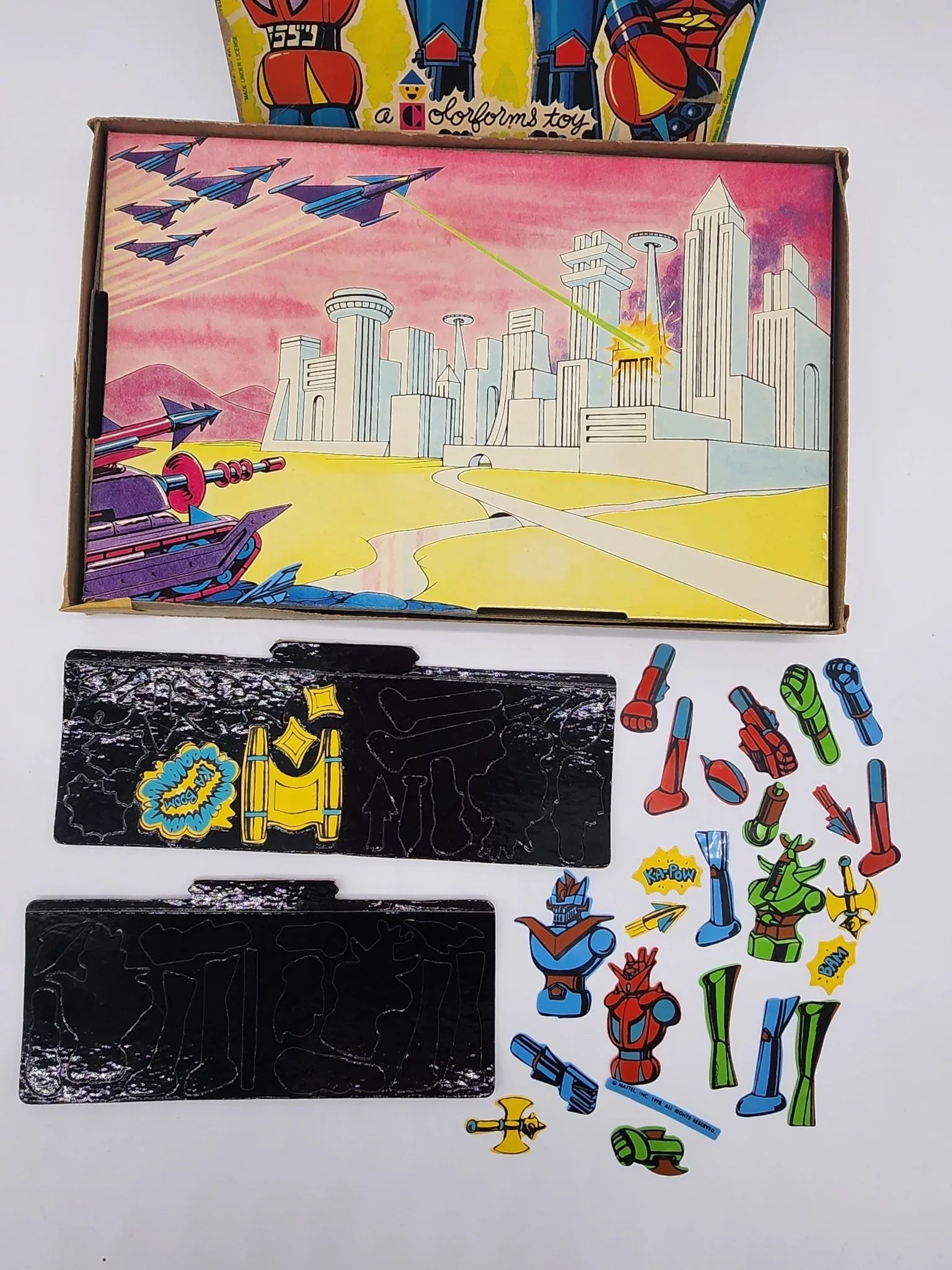 1978 Shogun Colorforms - Kang's Collectibles