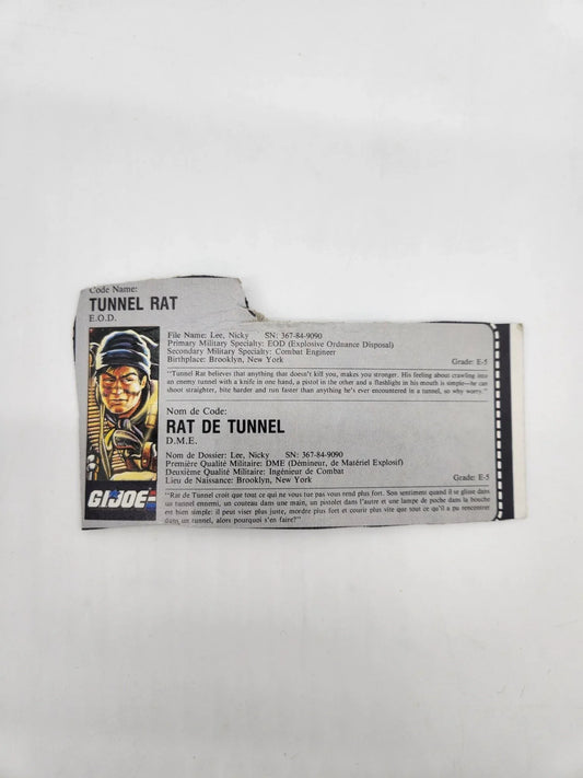 Tunnel Rat File Card - Kang's Collectibles