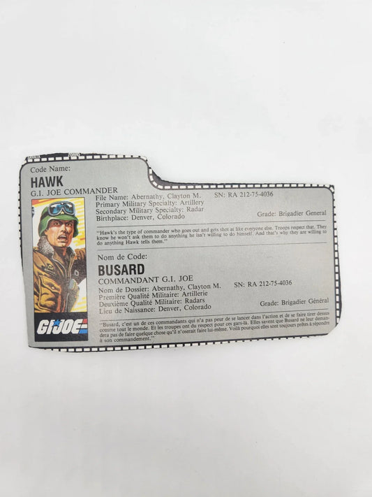 Hawk File Card - Kang's Collectibles