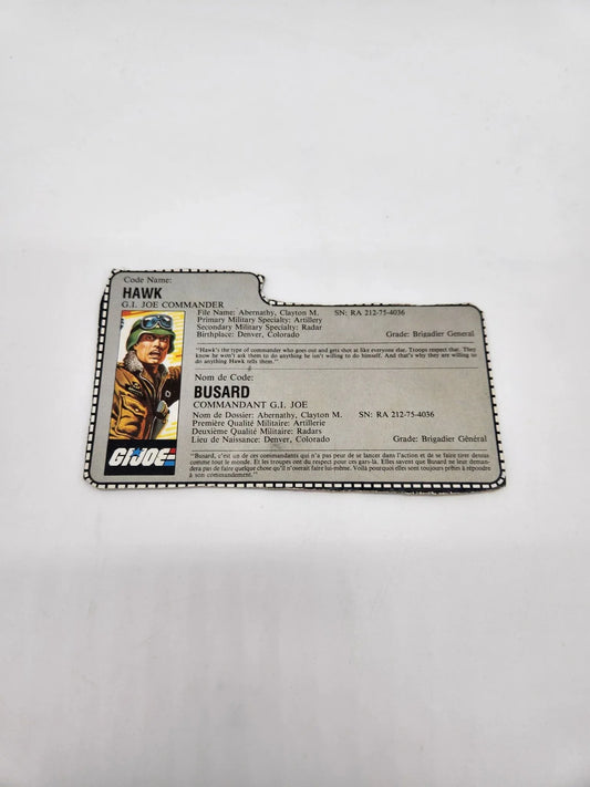Hawk File Card - Kang's Collectibles