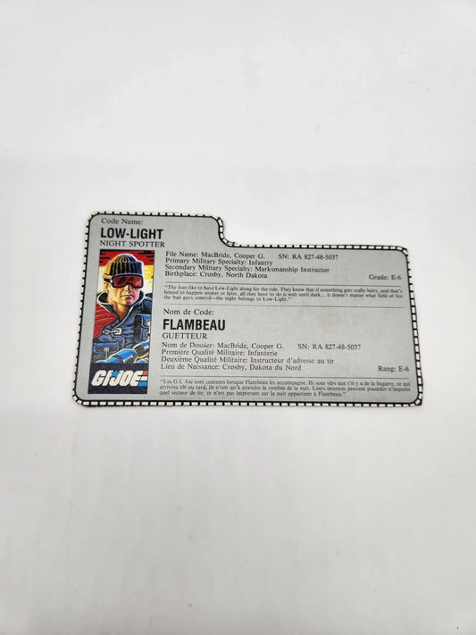 Low Light File Card - Kang's Collectibles