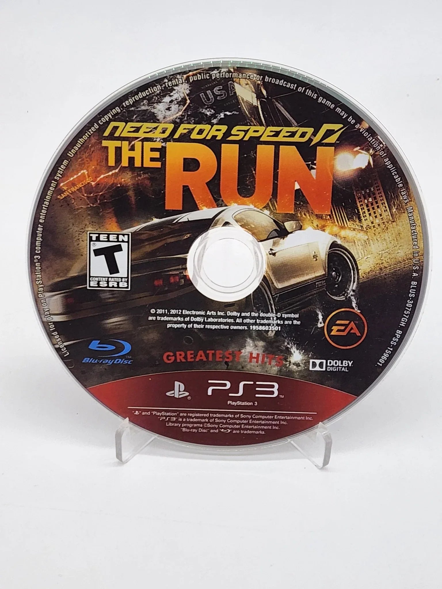 PS3 - Need For Speed - The Run - Kang's Collectibles