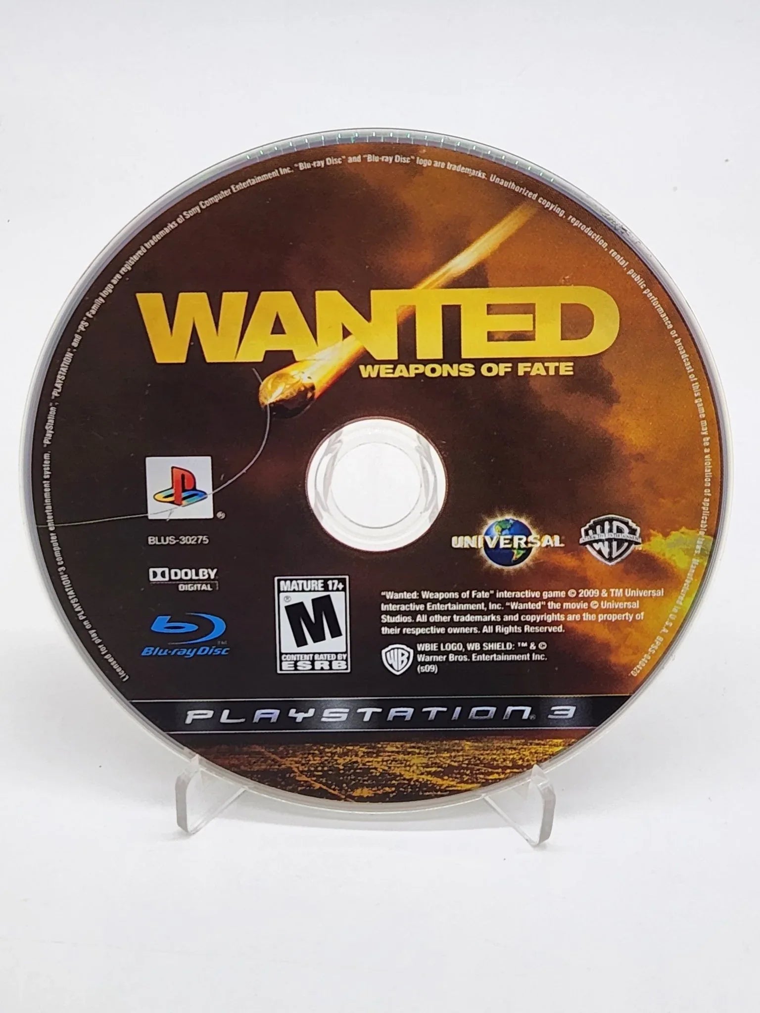 PS3 - Wanted: Weapons of Fate - Kang's Collectibles
