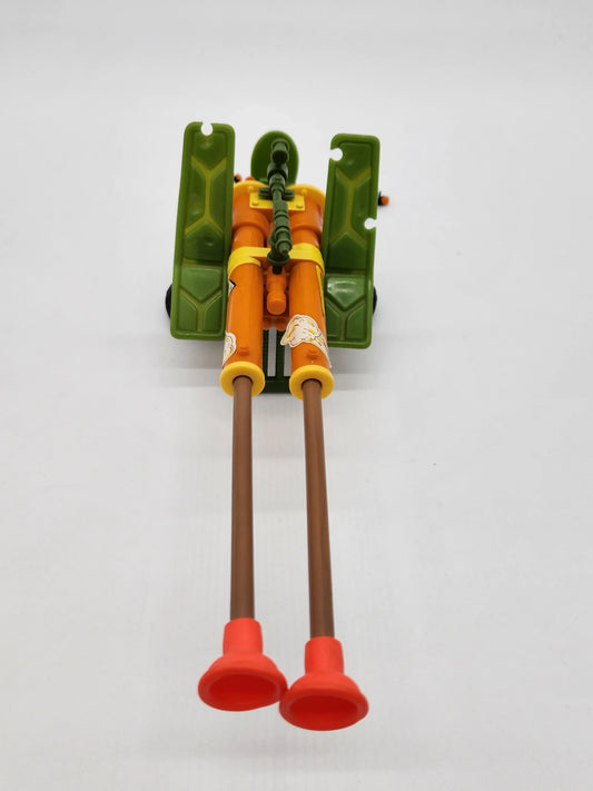 1989 TMNT Double Barreled Plunger - Complete - Kang's Collectibles