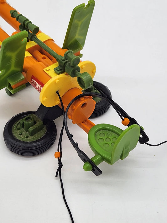 1989 TMNT Double Barreled Plunger - Complete - Kang's Collectibles