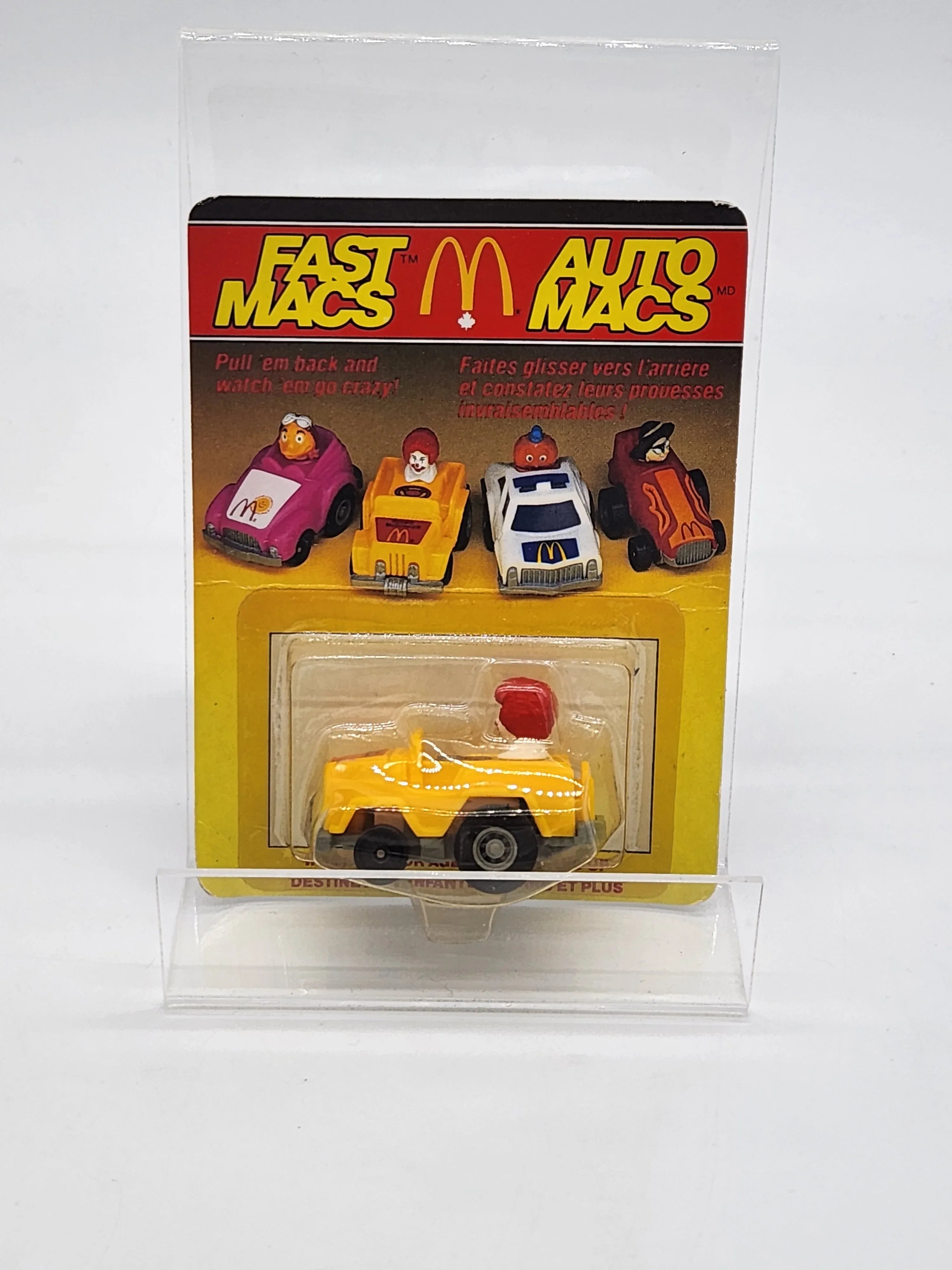 1985 Fast Macs - Ronald McDonald MOC - Kang's Collectibles