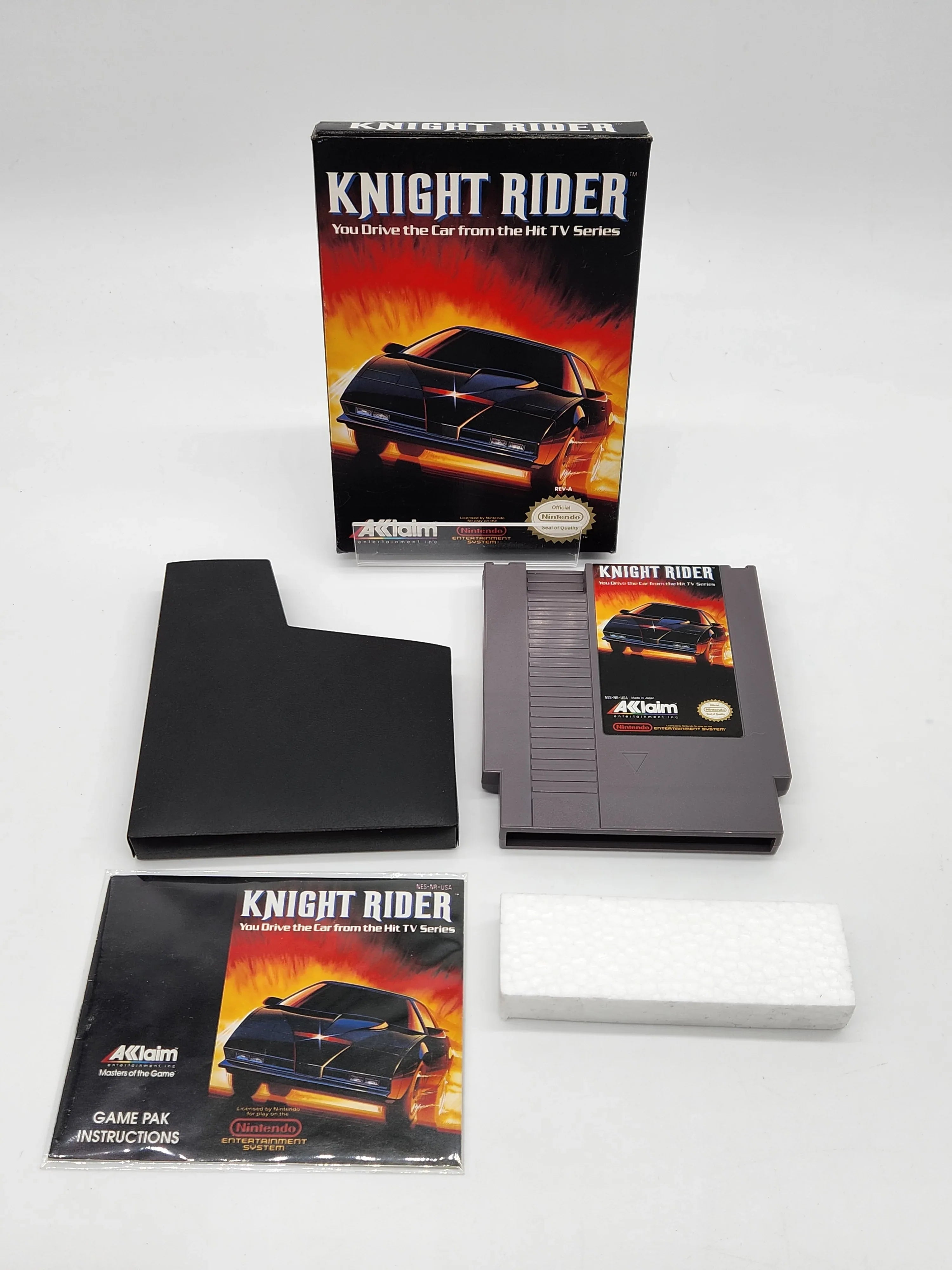 Knight Rider CIB - NES - Kang's Collectibles
