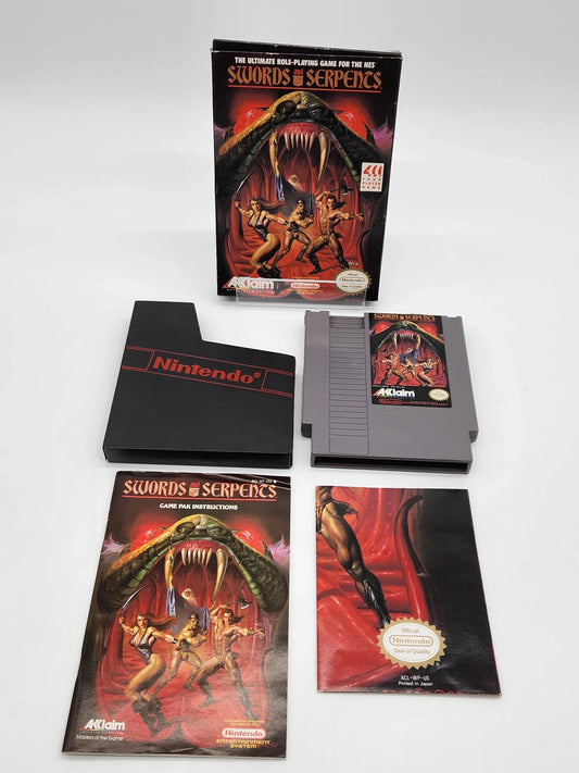 Swords & Serpents CIB - NES - Kang's Collectibles