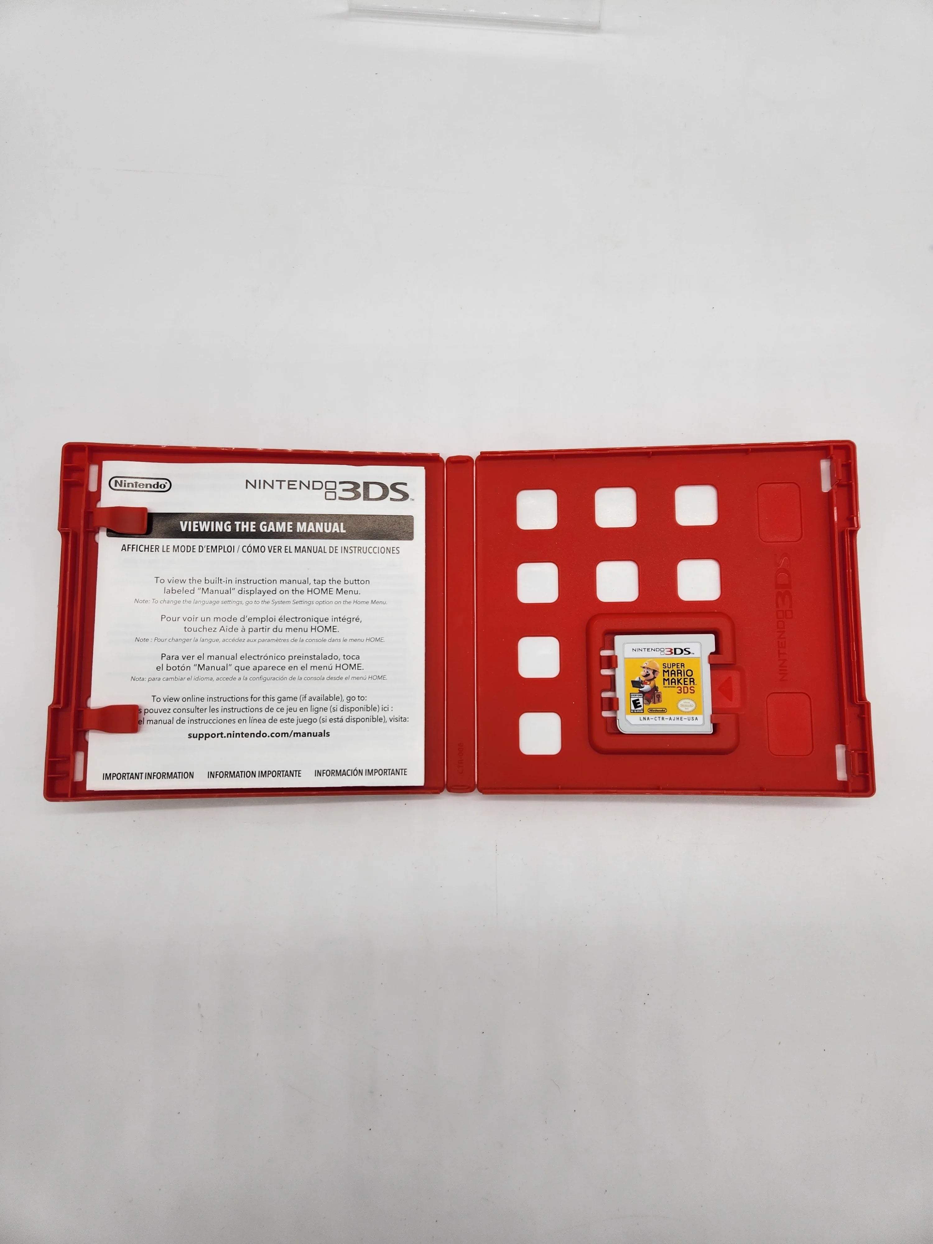 3DS Super Mario Maker - Kang's Collectibles