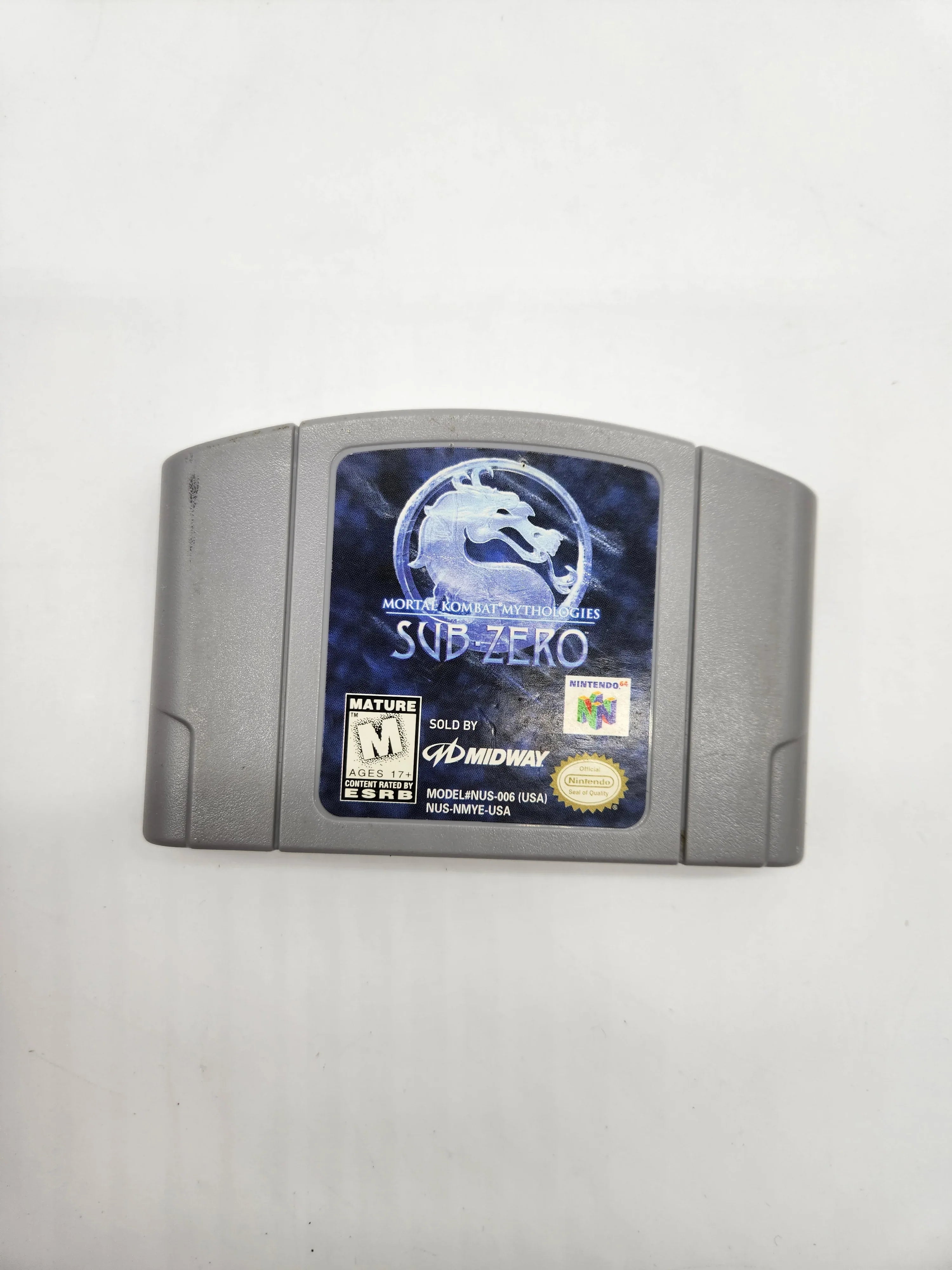 N64 Mortal Kombat Mythologies: Sub Zero - Kang's Collectibles
