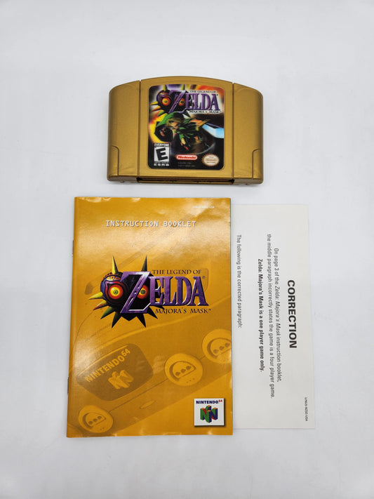 N64 Zelda: Majora's Mask (w/manual) - Kang's Collectibles
