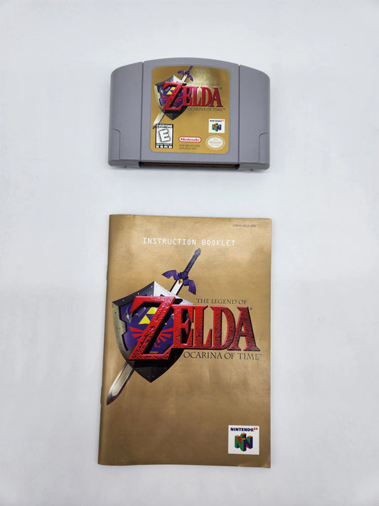 N64 Zelda: Ocarina of Time (w/manual) - Kang's Collectibles