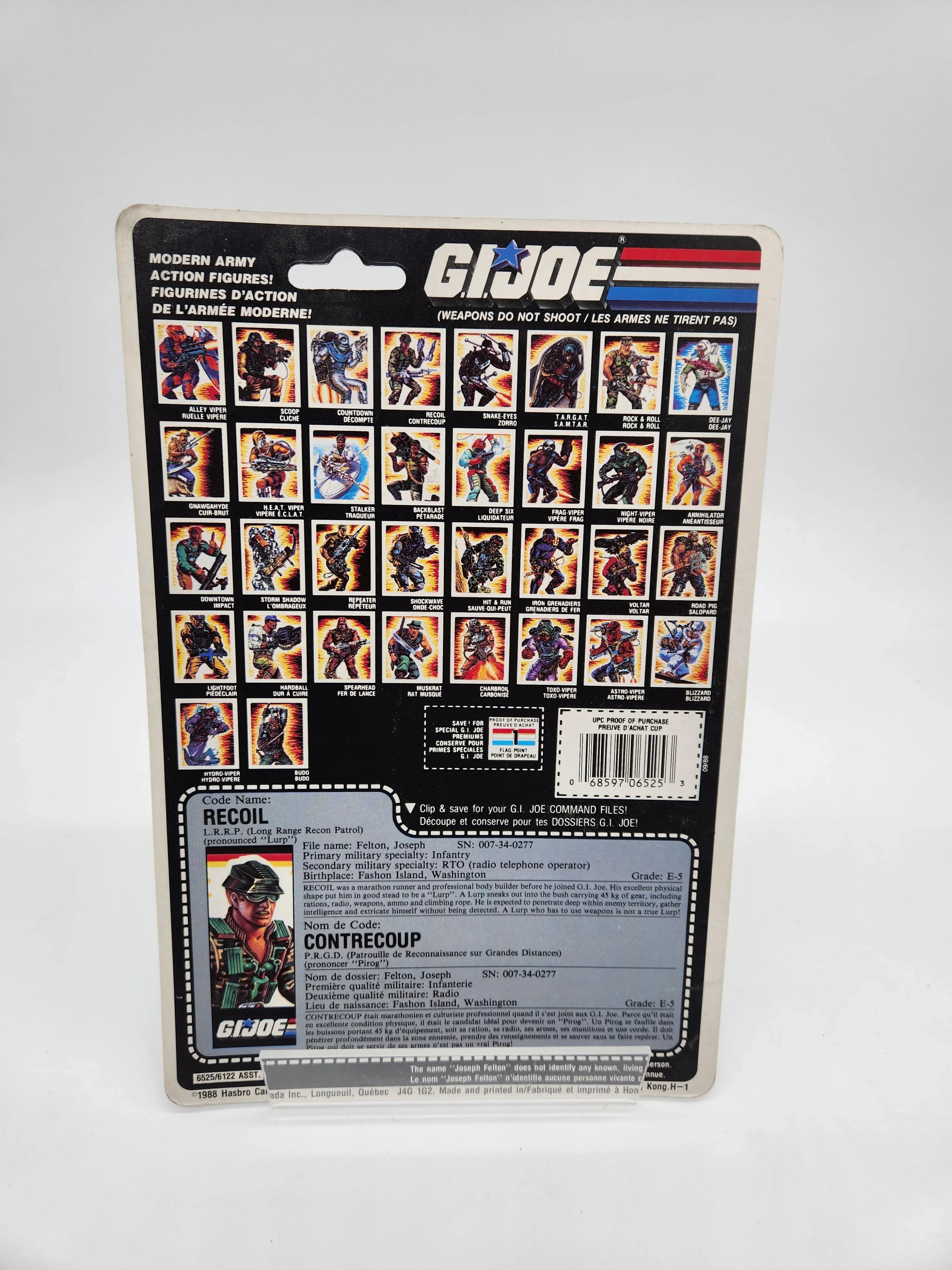 Recoil - Canadian Cardback - Kang's Collectibles