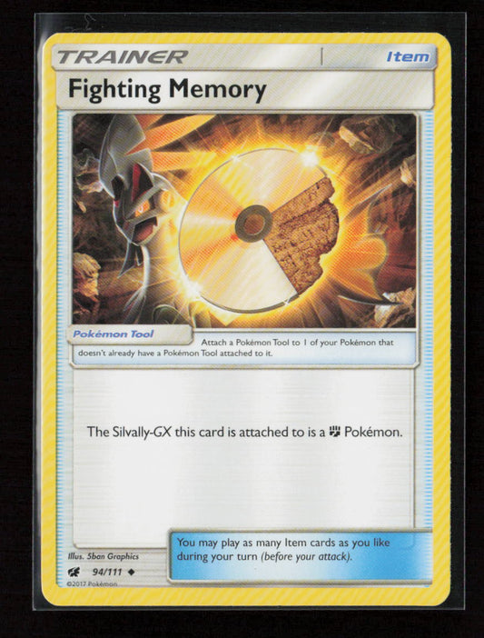 Fighting Memory Uncommon SM - Crimson Invasion 94/111 LP