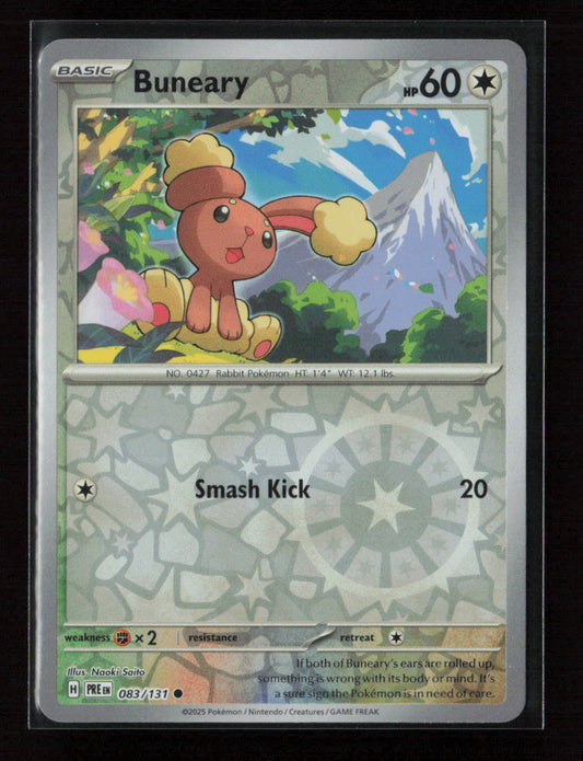 Buneary Common SV: Prismatic Evolutions 083/131 NM