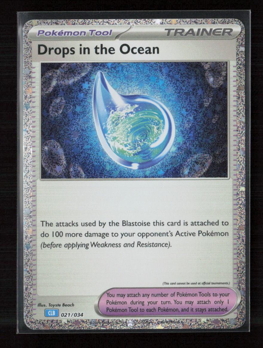 Drops in the Ocean Classic Collection Trading Card Game Classic 021/034 NM - Kang's Collectibles