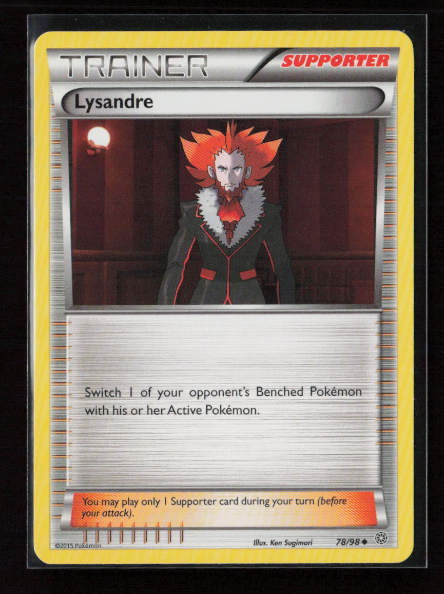 Lysandre Uncommon XY - Ancient Origins 78/98 NM