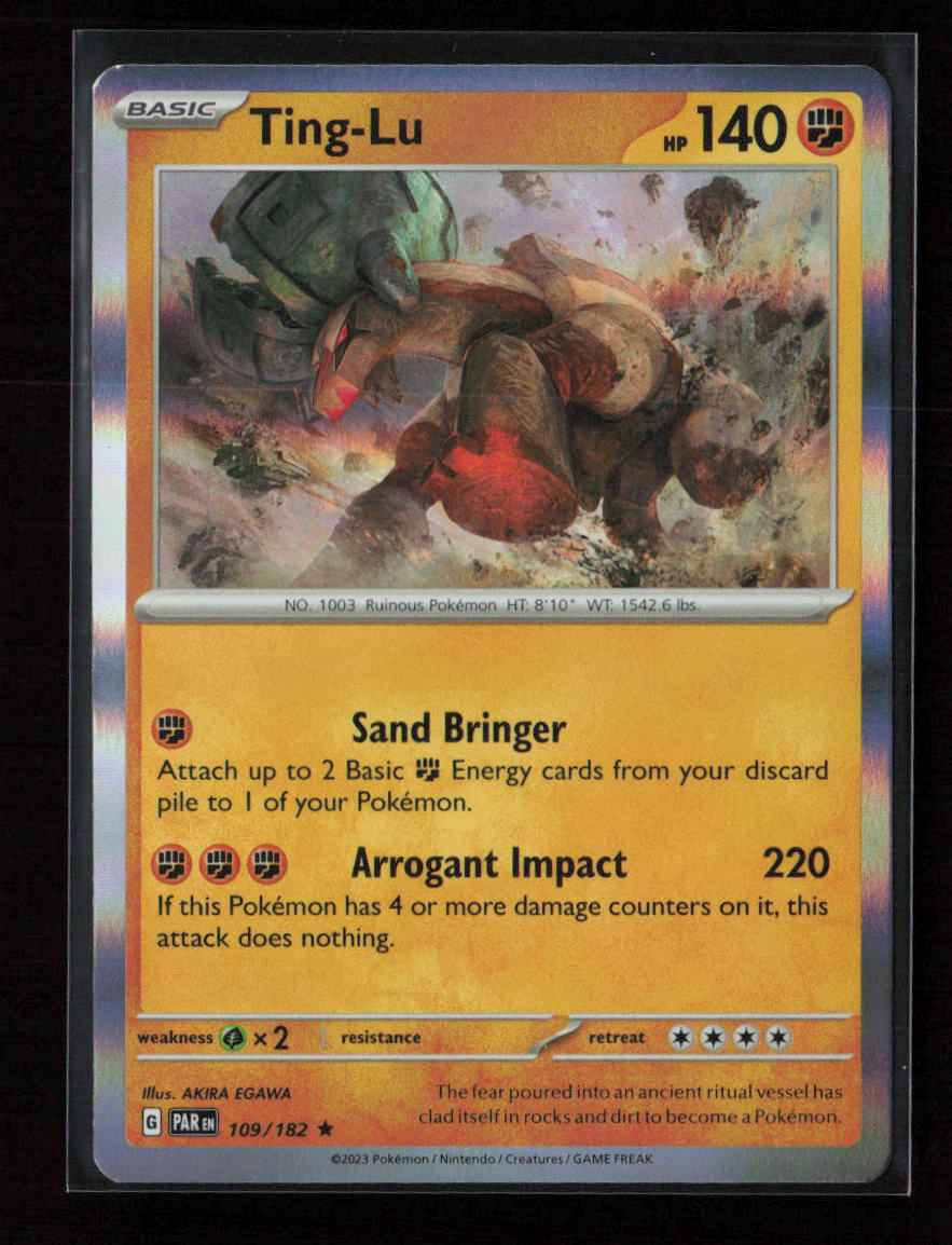 Ting-Lu Rare SV04: Paradox Rift 109/182 NM