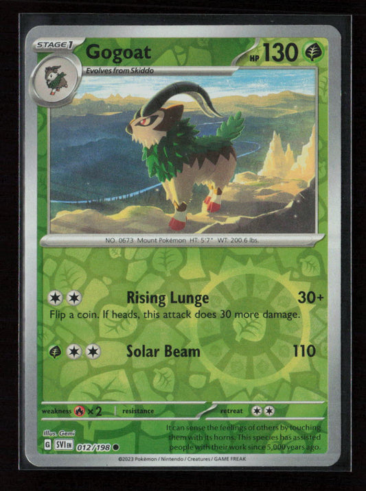 Gogoat Common SV01: Scarlet & Violet Base Set 012/198 LP
