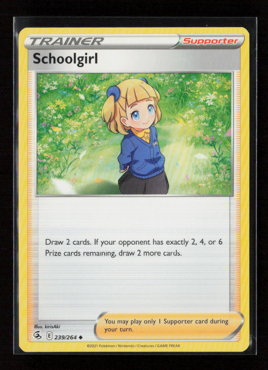 Schoolgirl Uncommon SWSH08: Fusion Strike 239/264 LP