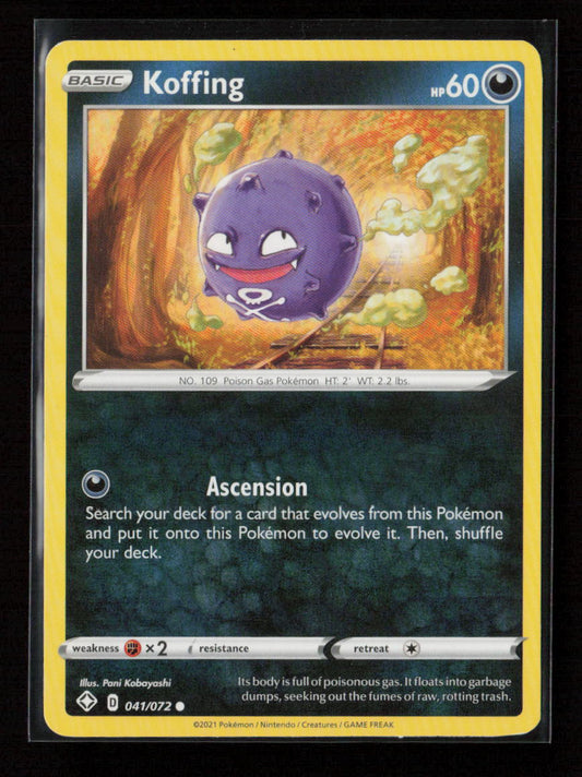 Koffing Common Shining Fates 041/072 LP