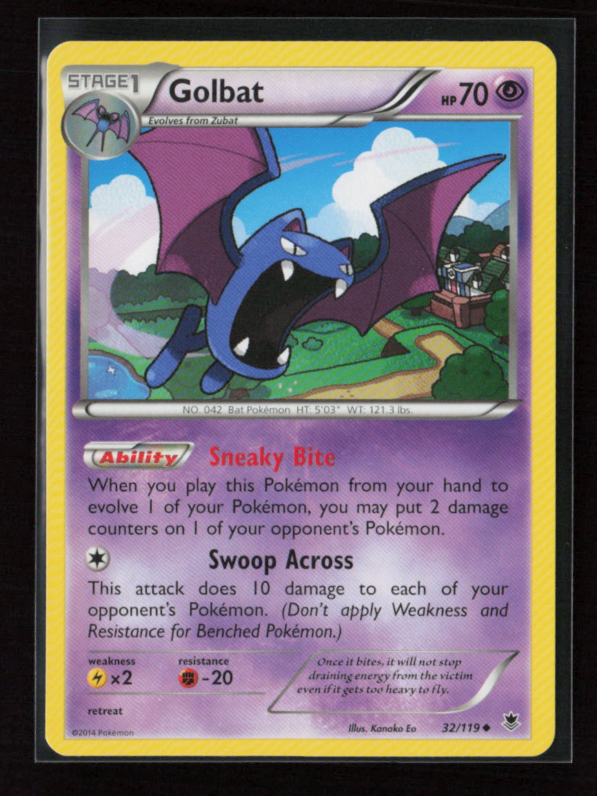 Golbat Uncommon XY - Phantom Forces 32/119 NM