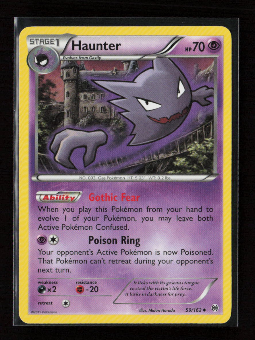 Haunter Uncommon XY - BREAKthrough 59/162 LP