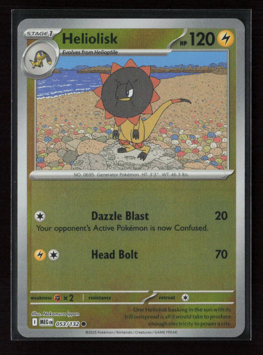 Heliolisk Common ME01: Mega Evolution 053/132 NM