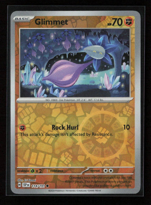 Glimmet Common SV08: Surging Sparks 114/191 NM - Kang's Collectibles