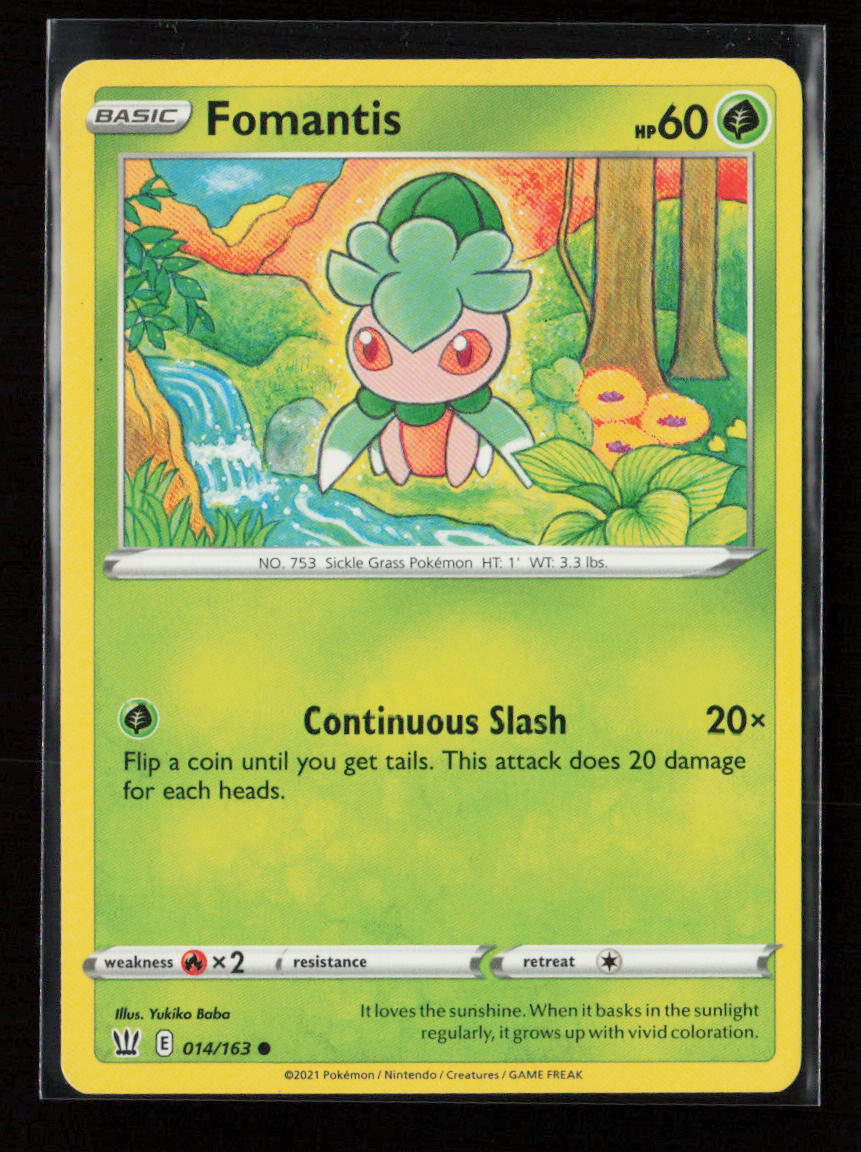 Fomantis Common SWSH05: Battle Styles 014/163 LP