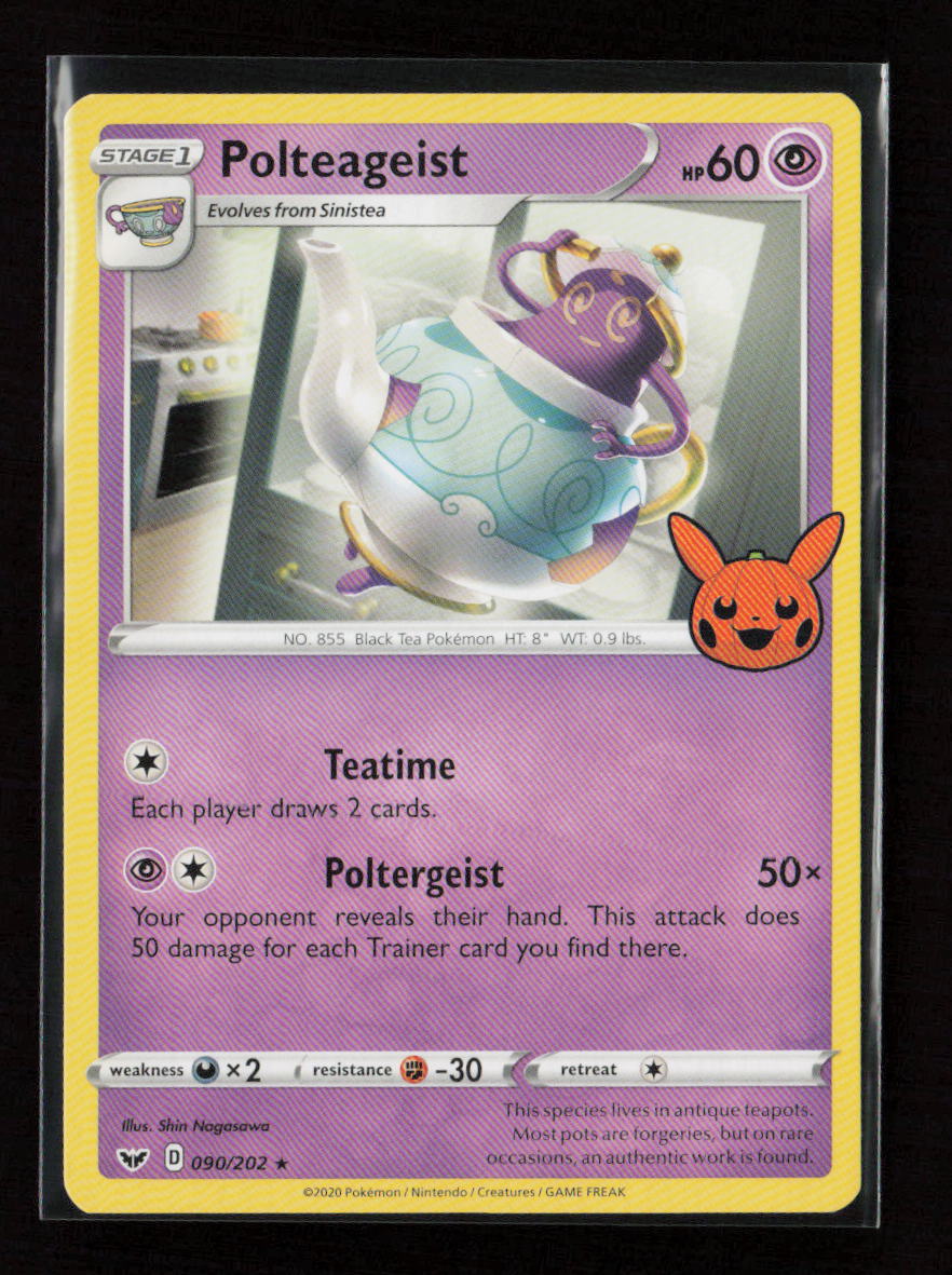 Polteageist Rare Trick or Trade BOOster Bundle 2023 090/202 LP