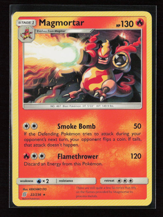 Magmortar Rare SM - Unified Minds 22/236 LP