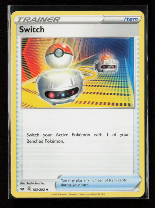 Switch Uncommon SWSH01: Sword & Shield Base Set 183/202 LP