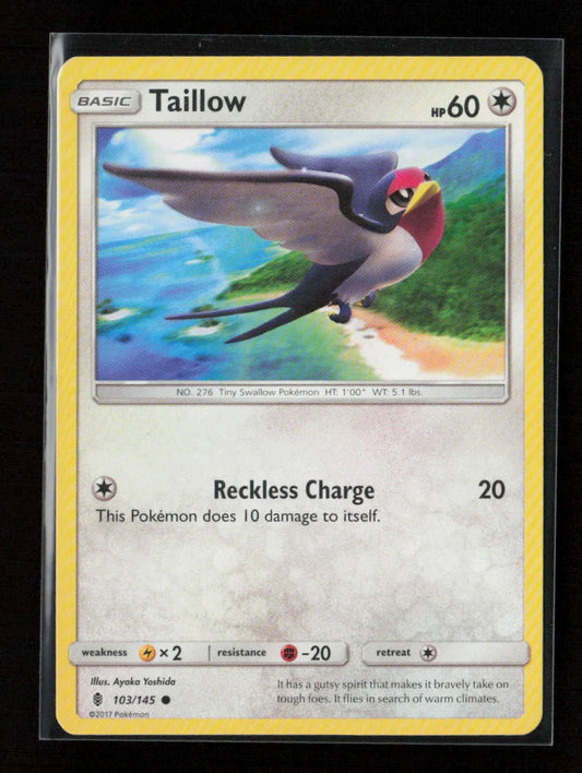Taillow Common SM - Guardians Rising 103/145 LP - Kang's Collectibles
