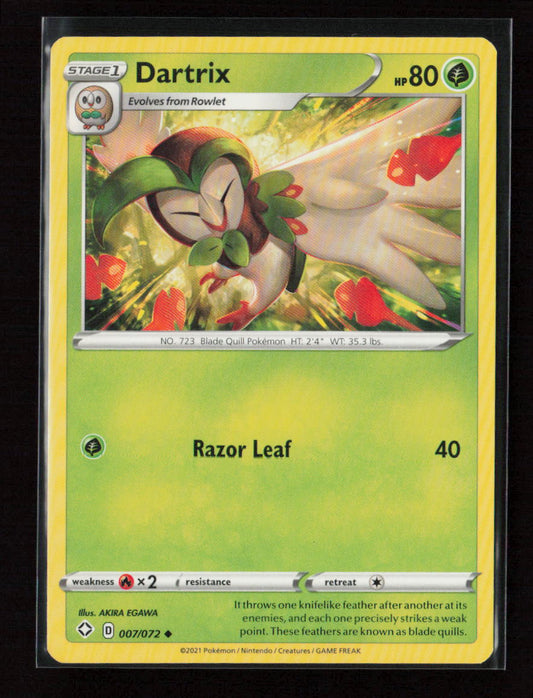 Dartrix Uncommon Shining Fates 007/072 LP