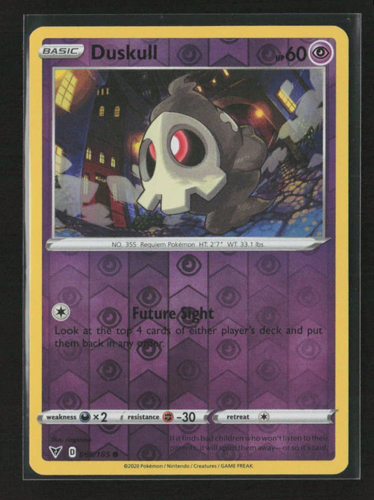 Duskull Common SWSH04: Vivid Voltage 069/185 NM - Kang's Collectibles