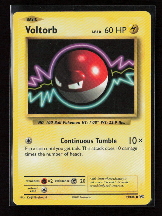 Voltorb Common XY - Evolutions 39/108 LP