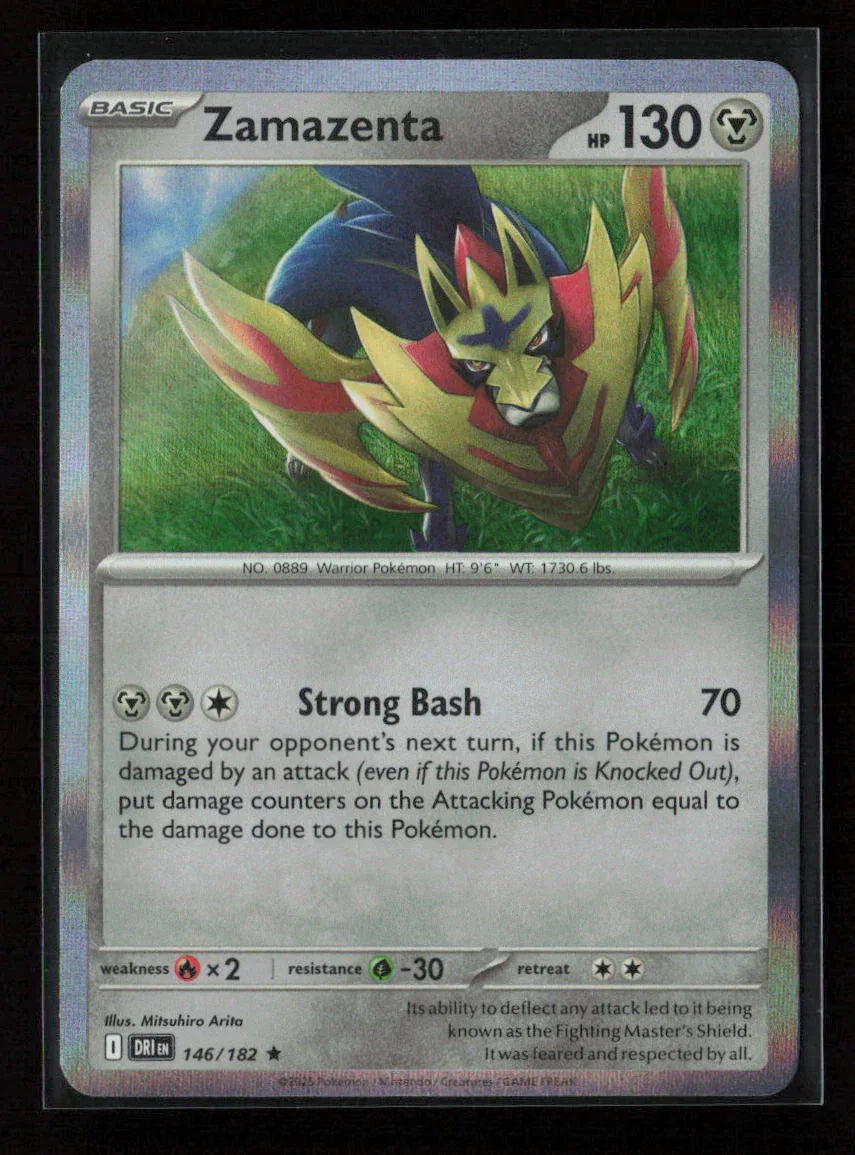 Zamazenta - Rare SV10: Destined Rivals 146/182 NM - Kang's Collectibles