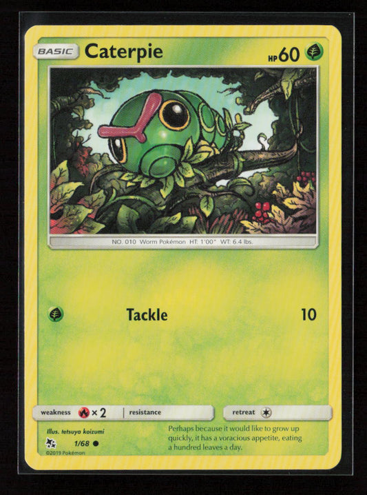 Caterpie Common Hidden Fates 1/68 NM