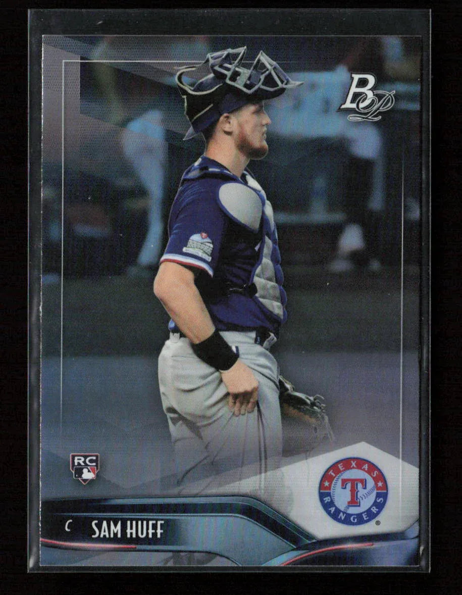 Sam Huff 2021 Bowman Platinum 75 NM - Kang's Collectibles
