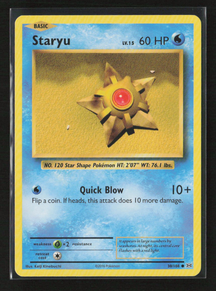 Staryu Common XY - Evolutions 30/108 LP