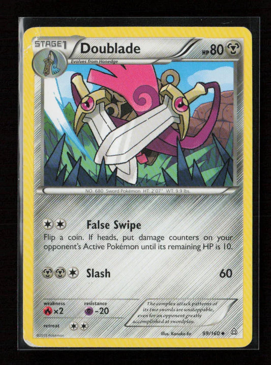 Doublade Uncommon XY - Primal Clash 99/160 LP - Kang's Collectibles