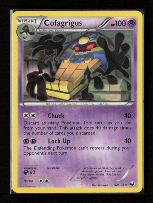 Cofagrigus Rare Dark Explorers 52/108 LP