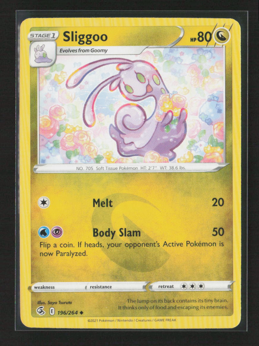 Sliggoo Uncommon SWSH08: Fusion Strike 196/264 NM