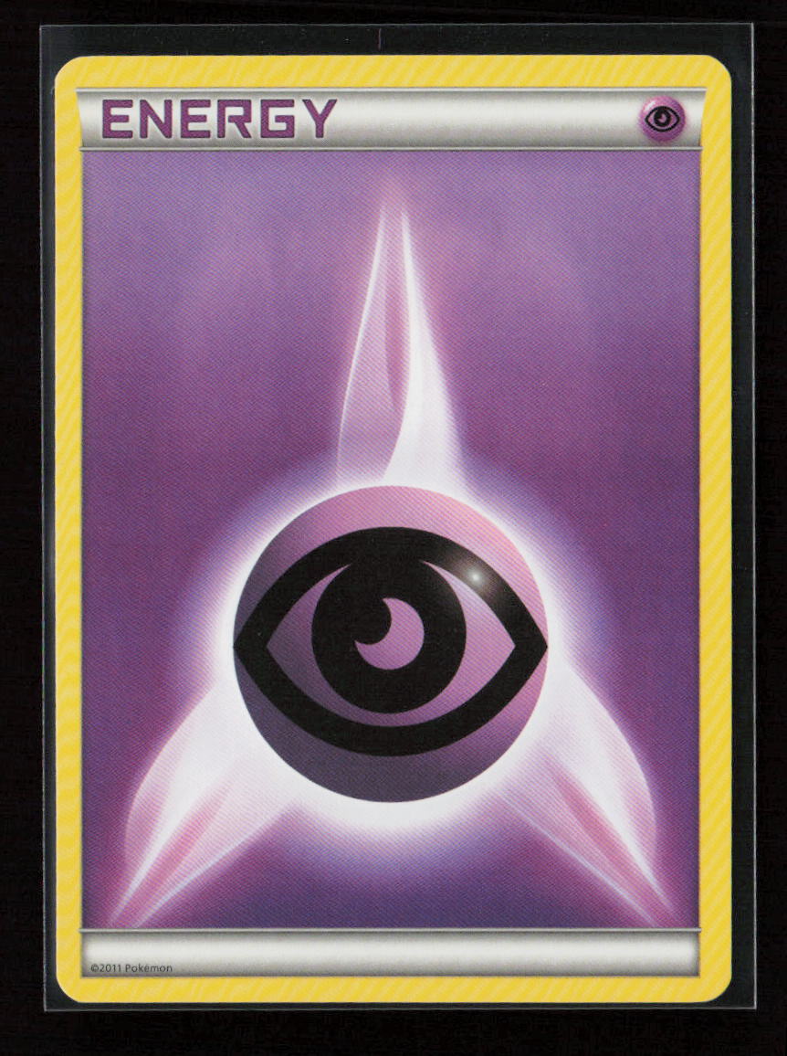 Psychic Energy (2011 Unnumbered) Promo League & Championship Cards NM